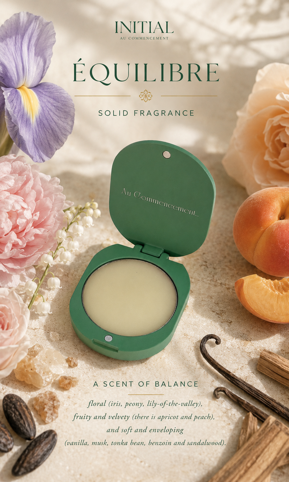 ÉQUILIBRE - Solid Fragrance 3g.